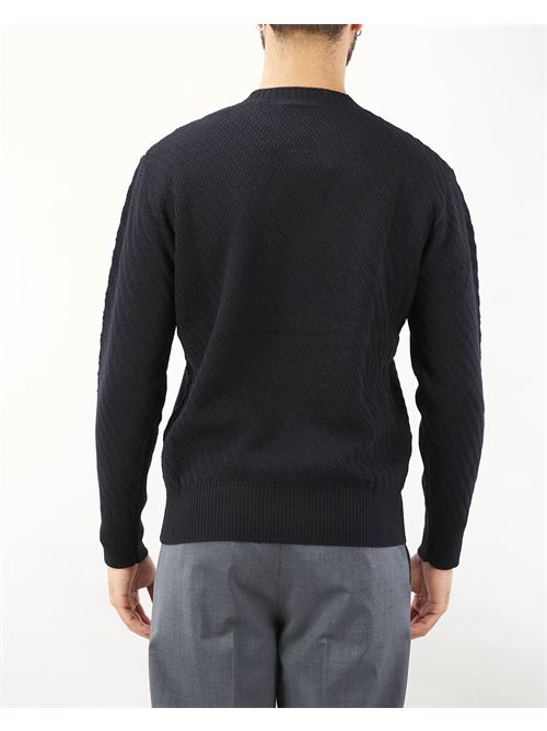 Jacquard wool sweater Paolo Pecora PAOLO PECORA | Sweater | A048F0049000